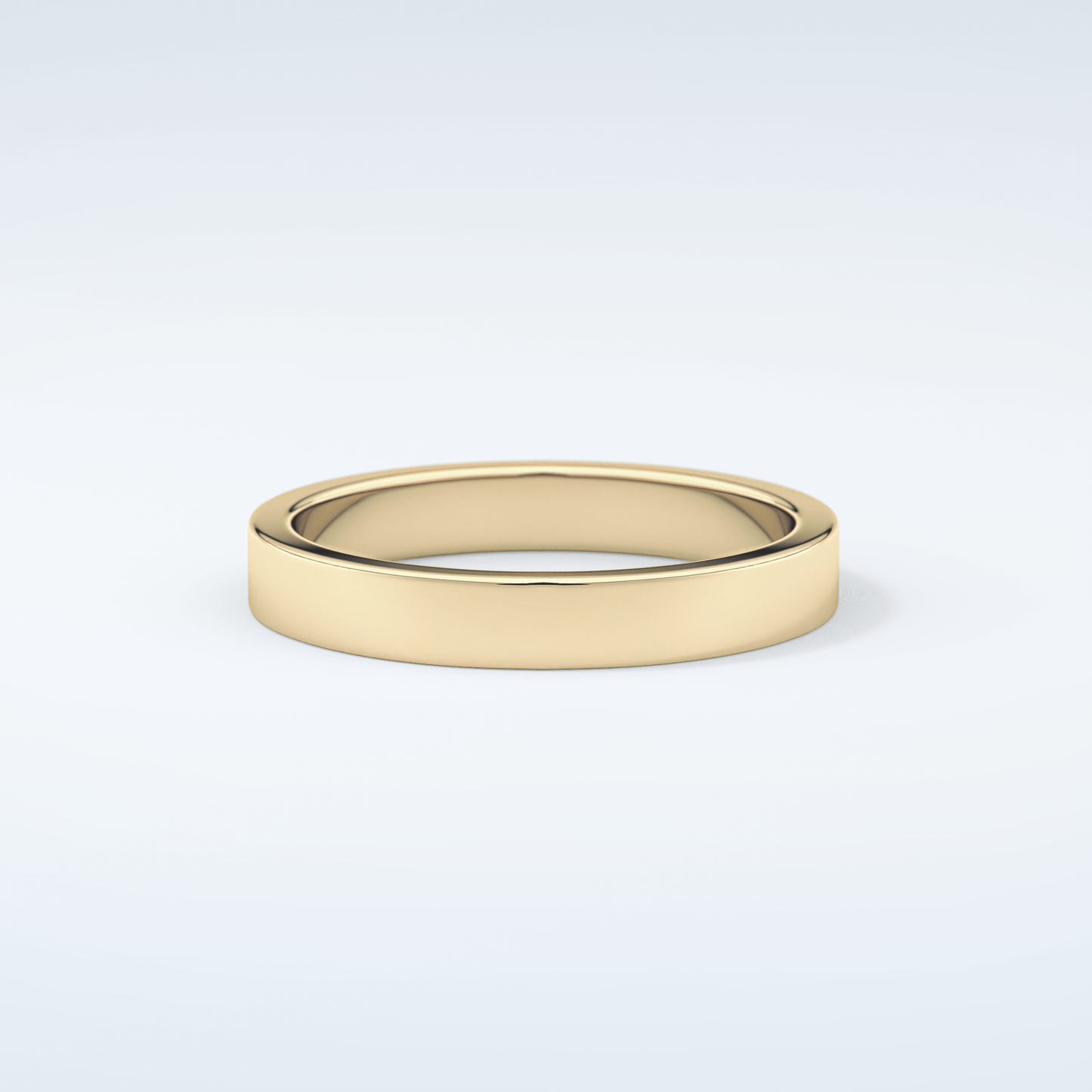 Solid Classic Shank Wedding Band