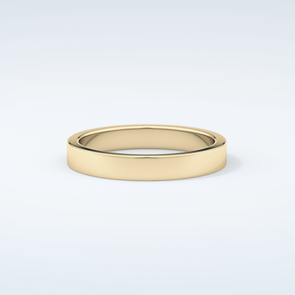 Solid Classic Shank Wedding Band