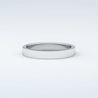 Solid Classic Shank Wedding Band 15