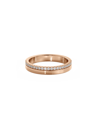 0.37 CT Round Full Eternity Lab Grown Diamond Wedding Band