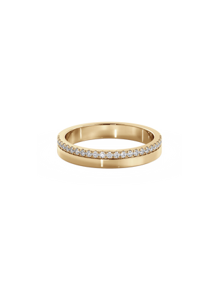 0.37 CT Round Full Eternity Lab Grown Diamond Wedding Band