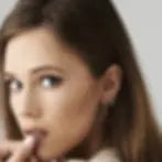 1.0 TCW Round Cut Criss Cross Pave Hoop Moissanite Earrings 3