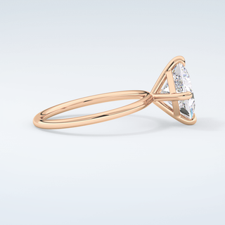 2.0 CT Princess Cut Solitaire Moissanite Engagement Ring 10