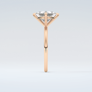 2.0 CT Princess Cut Solitaire Moissanite Engagement Ring 11