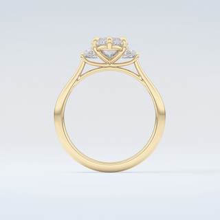 2.0 CT Marquise Cut Three Stone Moissanite Engagement Ring 2