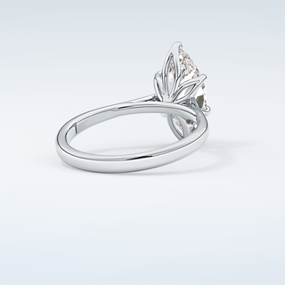 1.5 CT Marquise Cut Solitaire Style Moissanite Engagement Ring 15