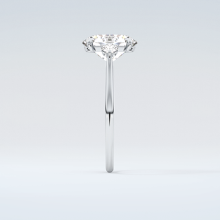 2.0 CT Oval Cut Three Stone Moissanite Engagement Ring 17