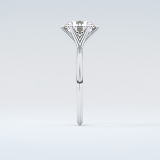 2.0 CT Round Cut Solitaire Moissanite Engagement Ring 17