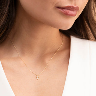 1.0 CT Round Bezel Solitaire Lab Grown Diamond Necklace