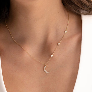 1.0 CT Round Bezel Solitaire Lab Grown Diamond Necklace