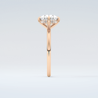 2.0 CT East West Oval Cut Hidden Halo Moissanite Engagement Ring 11