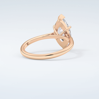 2.0 CT Marquise Cut Solitaire Moissanite Engagement Ring 9