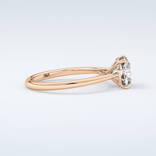 2.0 CT Cushion Cut Solitaire Moissanite Engagement Ring 10