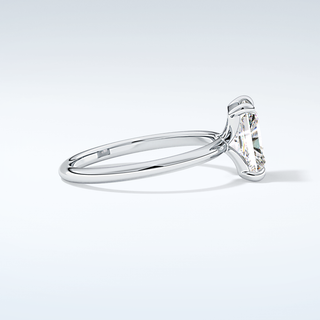 2.0 CT  Radiant Cut Solitaire Moissanite Engagement Ring 16