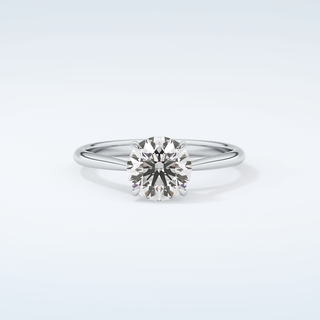 2.0 CT Round Cut Solitaire Moissanite Engagement Ring 13