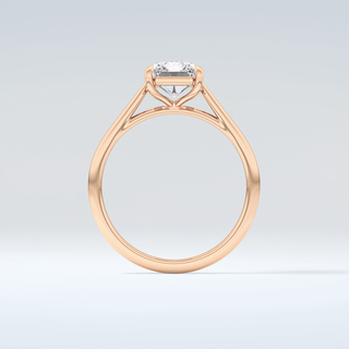 2.0 CT Radiant Cut Solitaire Moissanite Engagement Ring 8