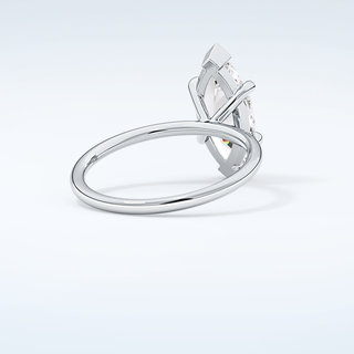 1.5 CT Marquise Cut Solitaire Moissanite Engagement Ring 15