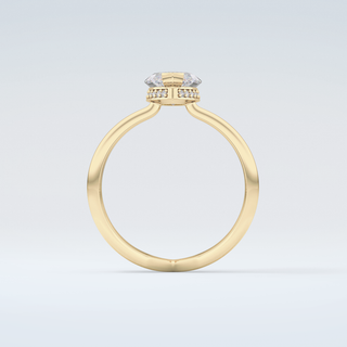 2.0 CT Marquise Cut Double Shank Style Moissanite Engagement Ring 2