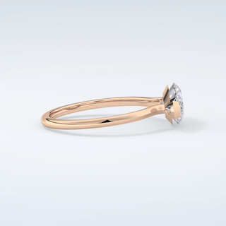 2.0 CT Marquise Cut Solitaire Moissanite Engagement Ring 10