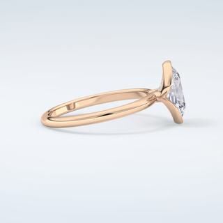 2.0 CT Oval Cut Solitaire Style Moissanite Engagement Ring 10