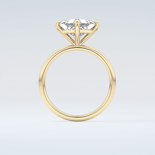 2.0 CT Princess Cut Solitaire Moissanite Engagement Ring 2