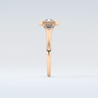 2.0 CT Emerald Cut Solitaire Moissanite Engagement Ring 11