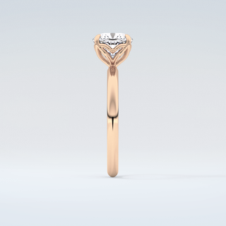 2.0 CT Cushion Cut Solitaire Moissanite Engagement Ring 11