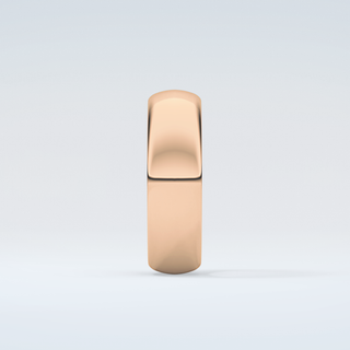 Classic Gold Shank Wedding Band 11