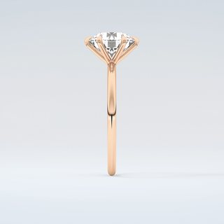 2.0 CT Round Cut Solitaire Moissanite Engagement Ring 11