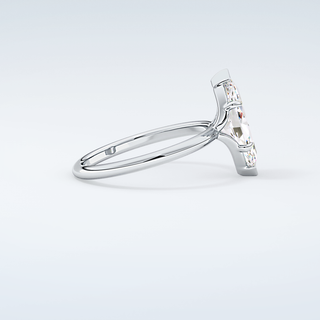 2.0 CT Marquise Cut Solitaire Moissanite Engagement Ring 16
