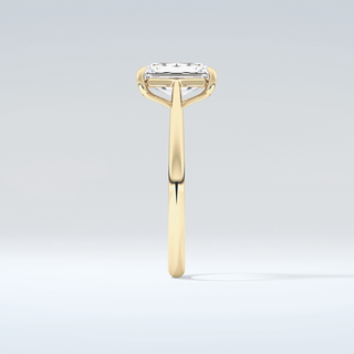 2.0 CT Radiant Cut Solitaire Moissanite Engagement Ring 5