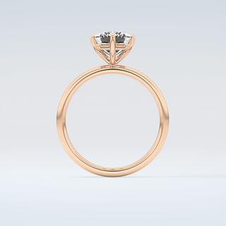 2.0 CT Emerald Cut Solitaire Moissanite Engagement Ring 8