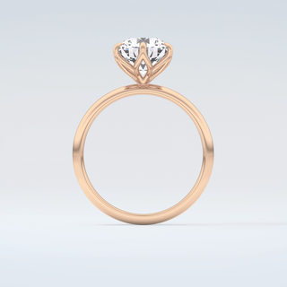 1.5 CT Round Cut Solitaire Moissanite Engagement Ring 8