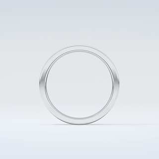 0.7 TCW Round Shaped Moissanite Wedding Band 14