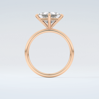 2.0 CT Princess Cut Solitaire Moissanite Engagement Ring 8