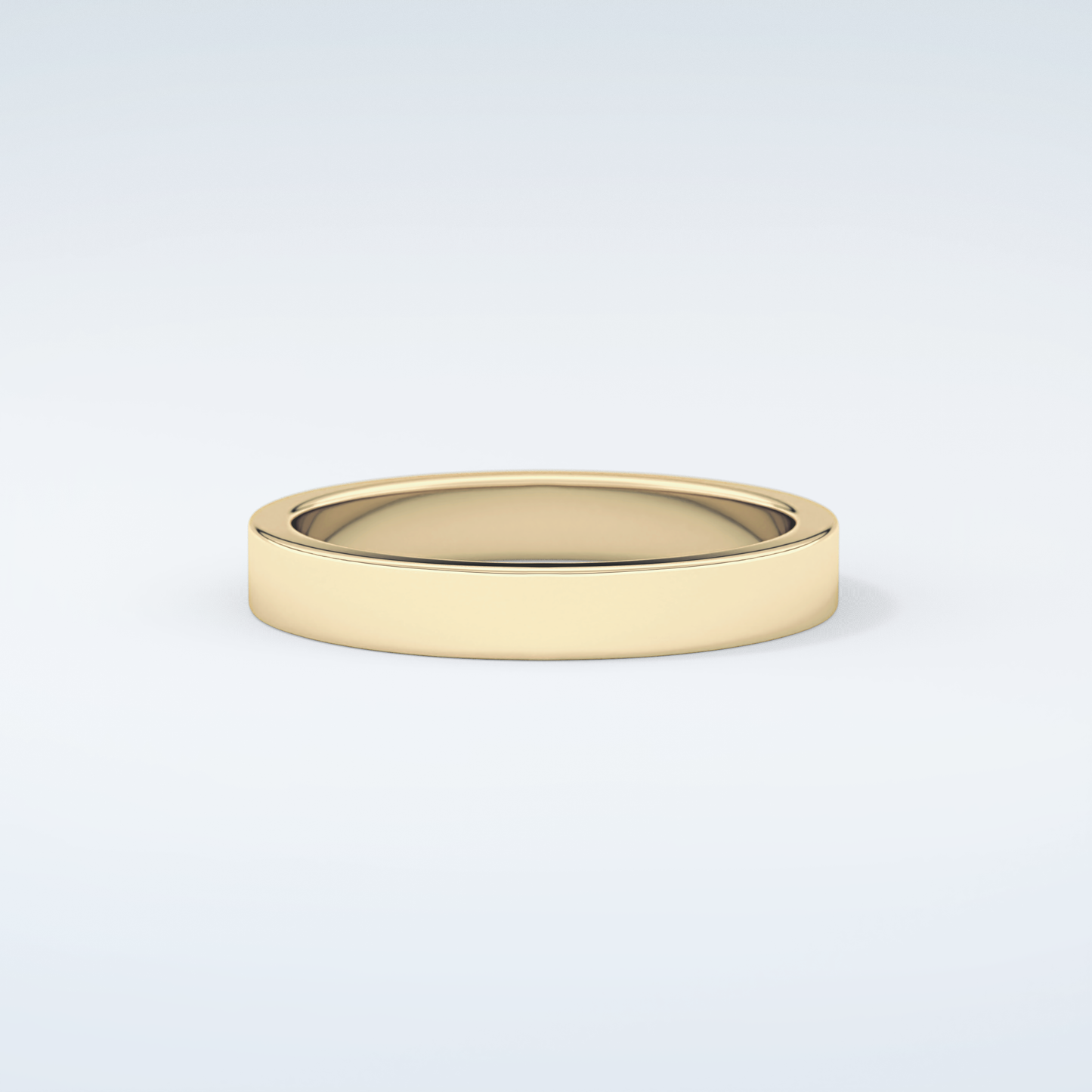 Solid Classic Shank Wedding Band