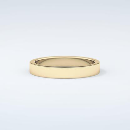 Solid Classic Shank Wedding Band