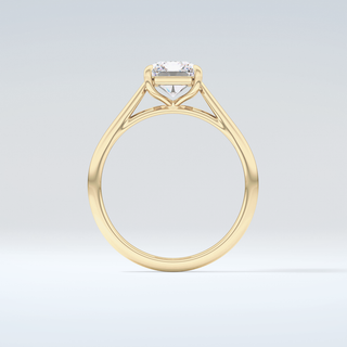 2.0 CT Radiant Cut Solitaire Moissanite Engagement Ring 2