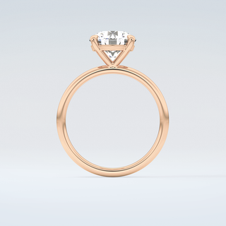 2.0 CT Round Cut Solitaire Moissanite Engagement Ring 8