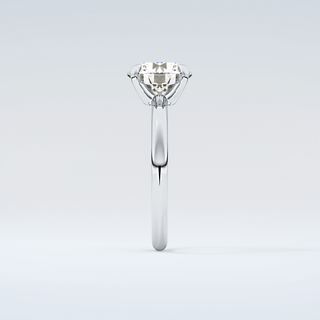 2.0 CT Round Cut Solitaire Moissanite Engagement Ring 17