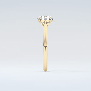 2.0 CT Round Cut Solitaire Moissanite Engagement Ring 5