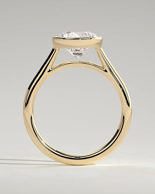 Round Halo, Pave & Split Shank Engagement Ring – 1.93 CT Lab Grown Diamond