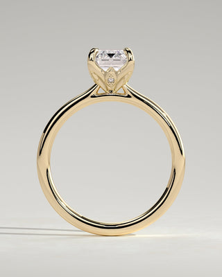 Round Halo, Pave & Split Shank Engagement Ring – 1.93 CT Lab Grown Diamond