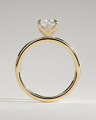 Round Halo, Pave & Split Shank Engagement Ring – 1.93 CT Lab Grown Diamond