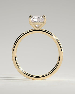 Round Halo, Pave & Split Shank Engagement Ring – 1.93 CT Lab Grown Diamond
