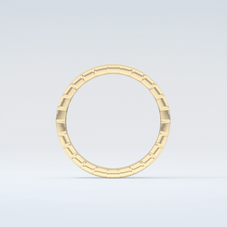 0.44 TCW Baguette Shaped Moissanite Wedding Band 2