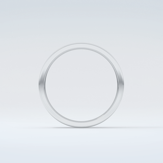 Classic Textured Shank Wedding Band 14