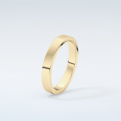 Solid Classic Shank Wedding Band