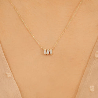 1.0 CT Round Bezel Solitaire Lab Grown Diamond Necklace