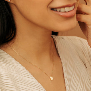 1.0 CT Round Bezel Solitaire Lab Grown Diamond Necklace